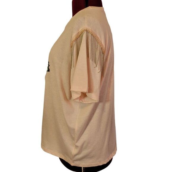 Social Scene Womens Fun Print Shirt (Size 3X) - Picture 3 of 7